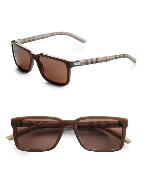 burberry sunglasses men brown|Burberry eyeglasses frames for men.